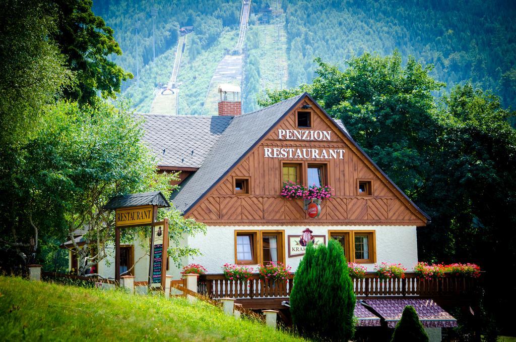 Pension & Restaurant Krakonos ฮาร์ราคอฟ ภายนอก รูปภาพ